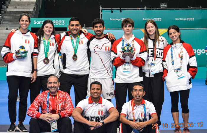 Badminton equipo Santiago 2023