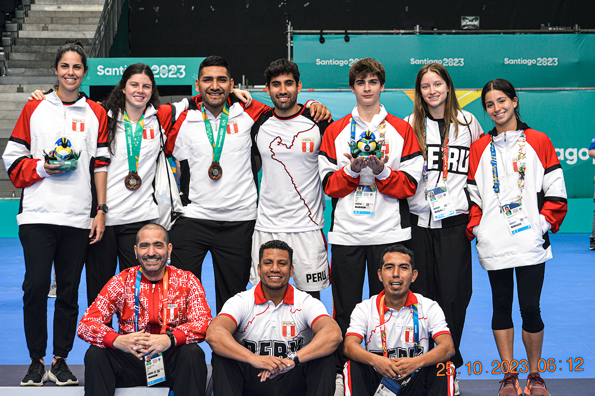 Badminton equipo Santiago 2023