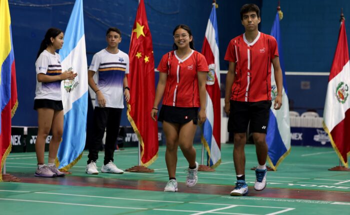 Naomi Junco Guillermo Buendia Badminton Peru