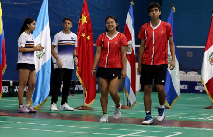 Naomi Junco Guillermo Buendia Badminton Peru