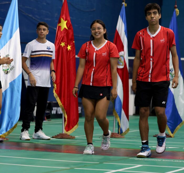 Naomi Junco Guillermo Buendia Badminton Peru