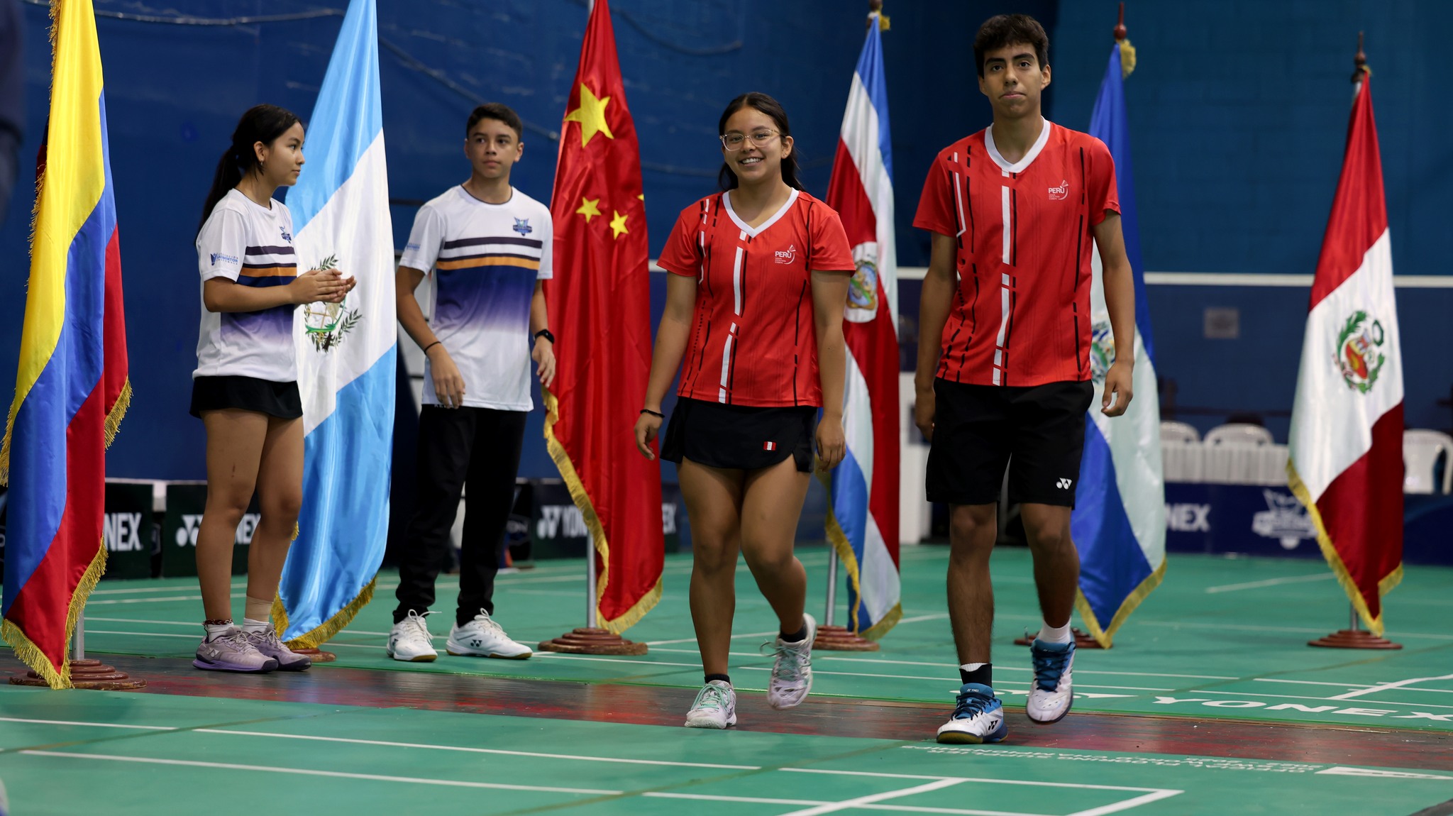 Naomi Junco Guillermo Buendia Badminton Peru