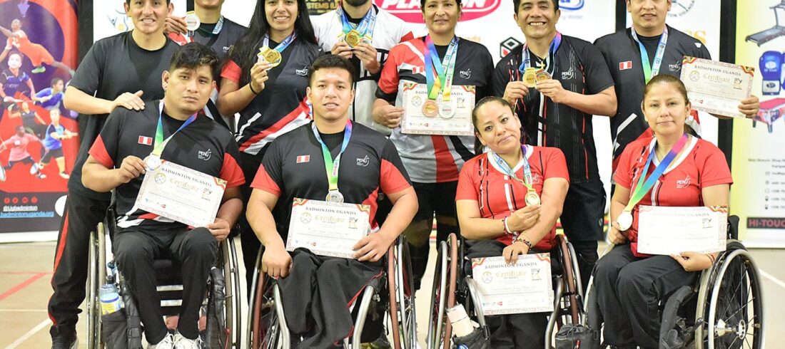 Parabadminton Peru Uganda 2025