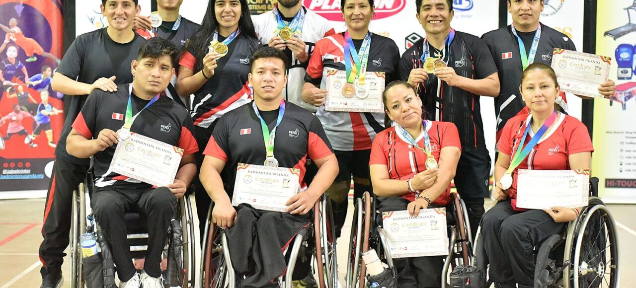 Parabadminton Peru Uganda 2025