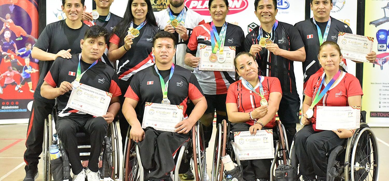 Parabadminton Peru Uganda 2025
