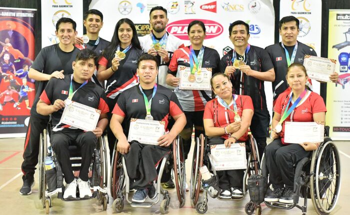 Parabadminton Peru Uganda 2025