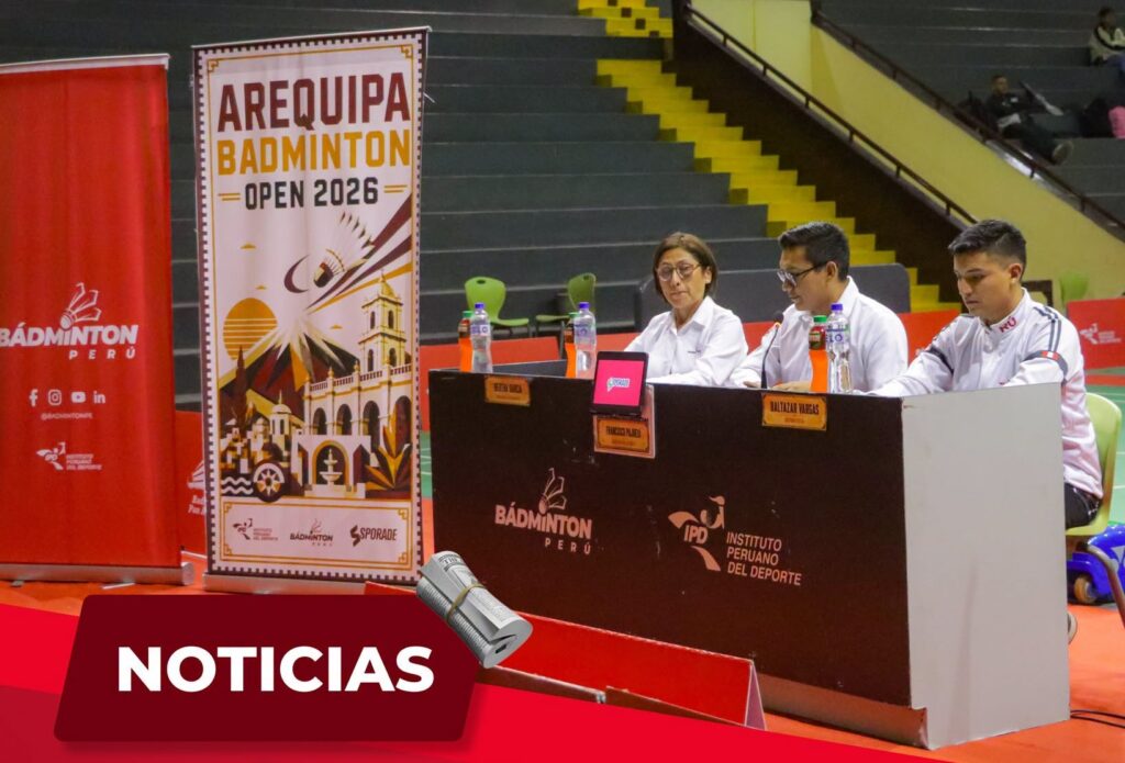 𝗥𝘂𝗲𝗱𝗮 𝗱𝗲 𝗽𝗿𝗲𝗻𝘀𝗮 – Arequipa Badminton Open 2026